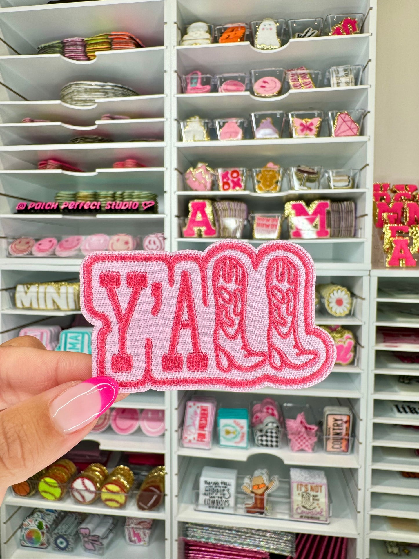 Y'ALL Embroidered Patch