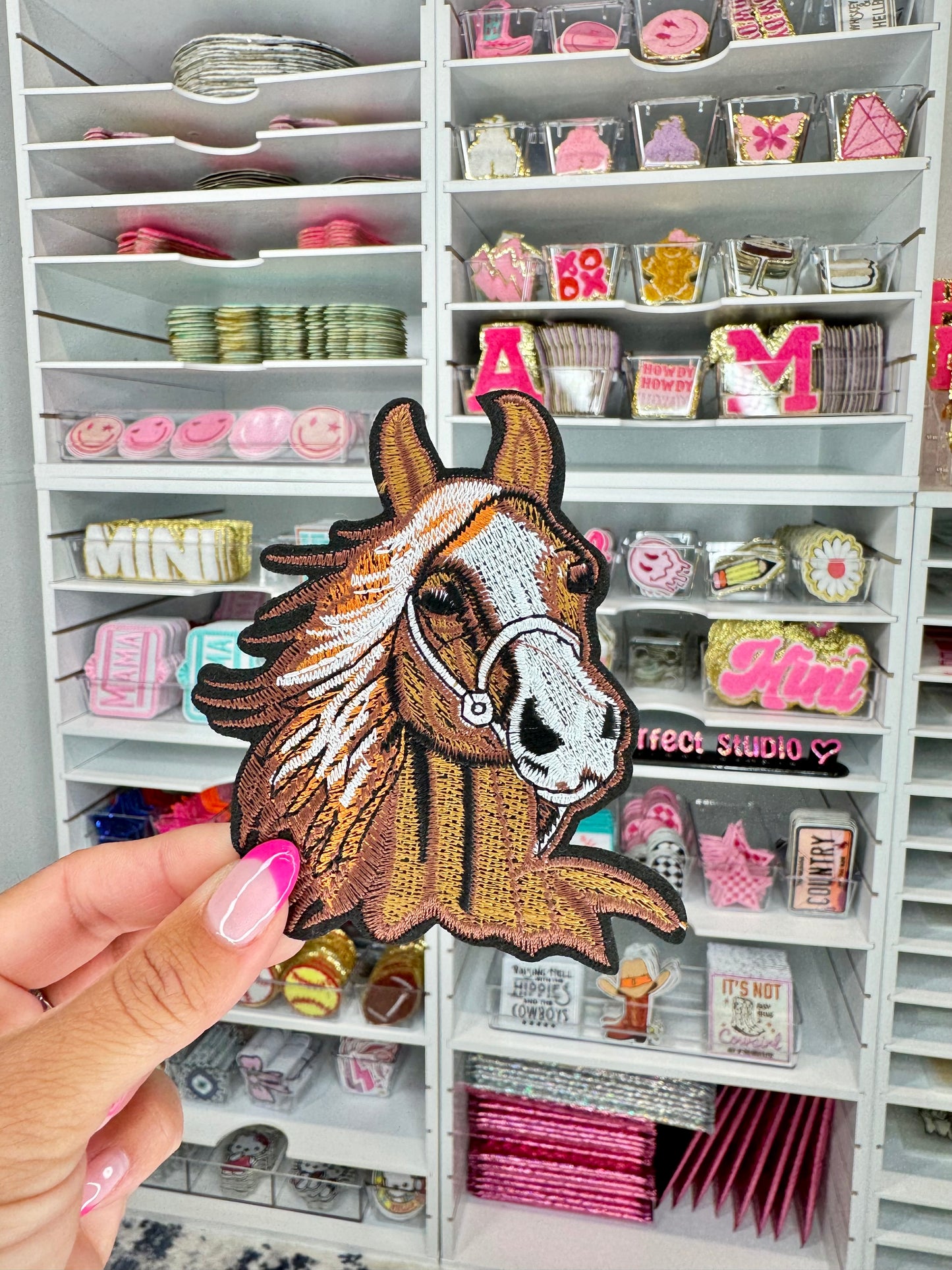 Horse Embroidered Patch