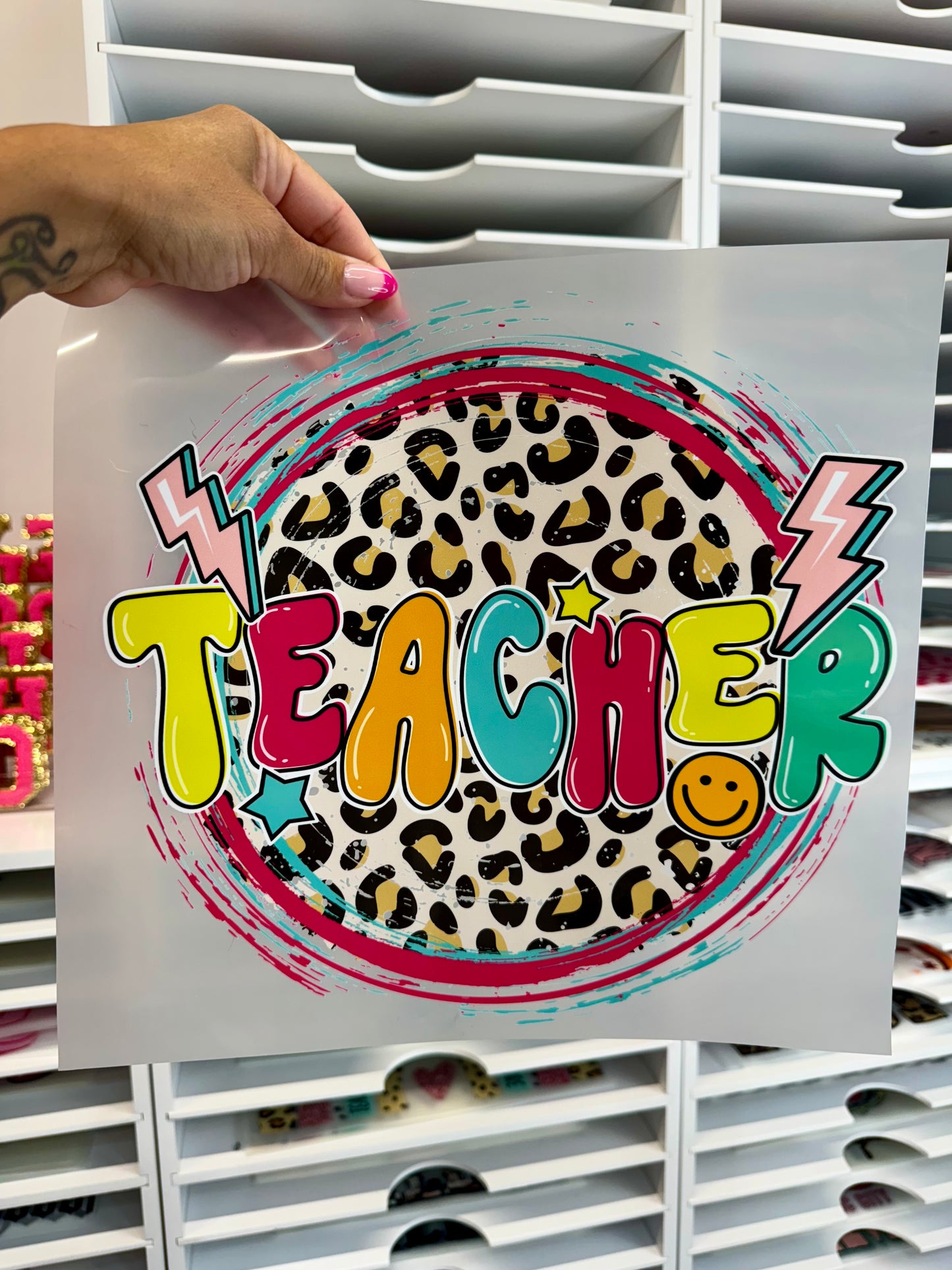 Teacher DTF Transfer