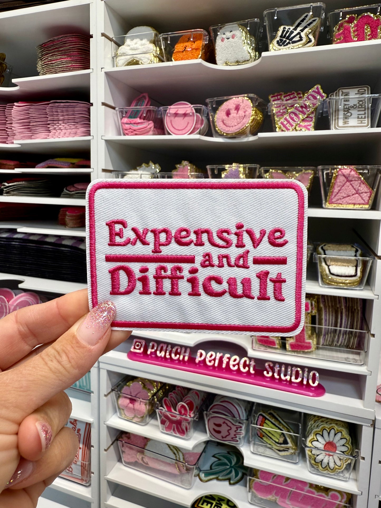 Expensive And Difficult Iron On Patch