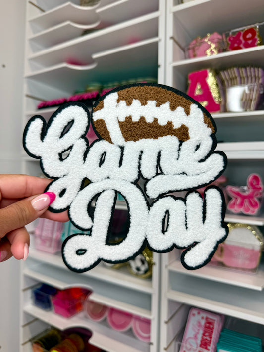 Game Day Chenille Patch