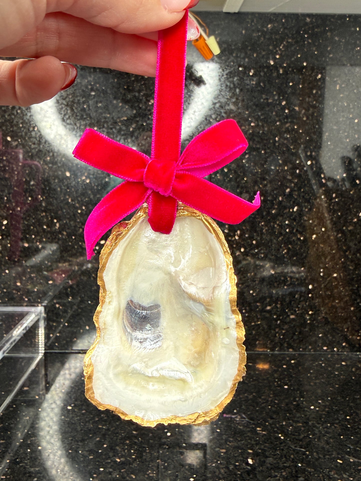 Oyster Shell Ornament