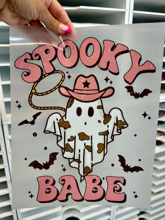 Spooky Babe DTF Transfer