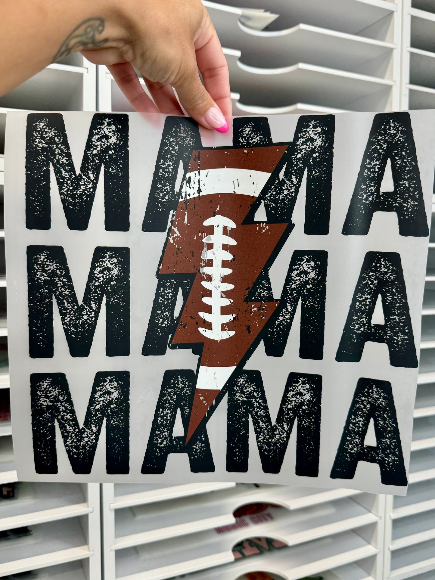 Mama Football DTF Transfer