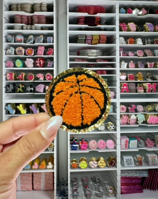 Basketball Chenille Patch