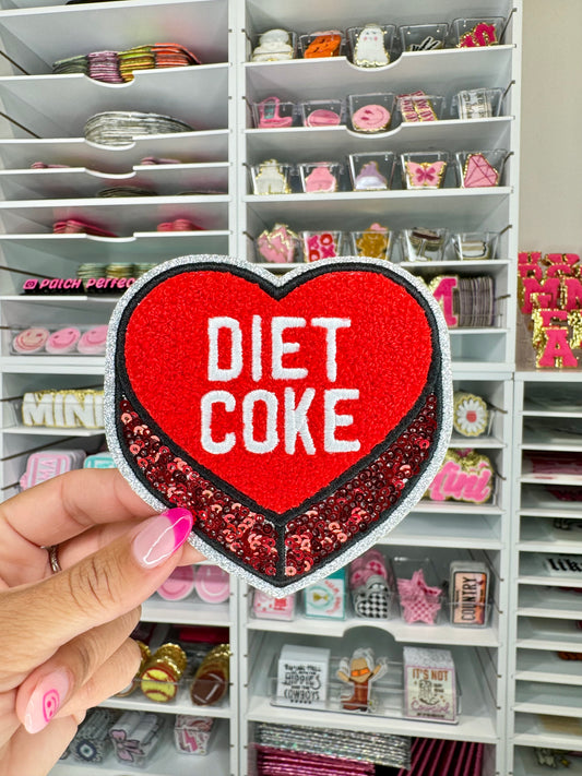 Diet Coke Chenille Patch