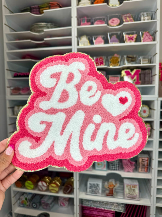 Be Mine Chenille Patch