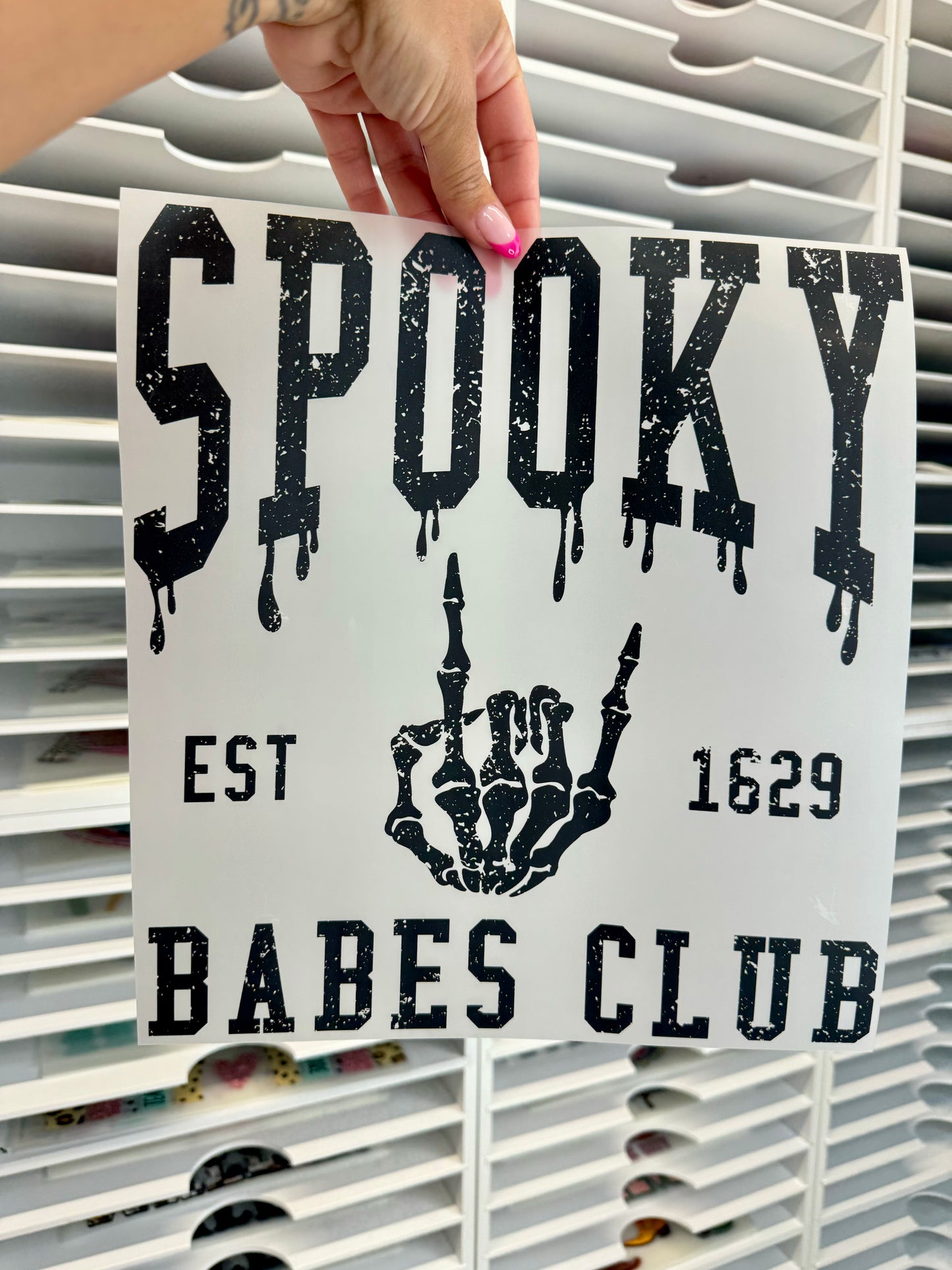 Spooky Babes Club DTF Transfer