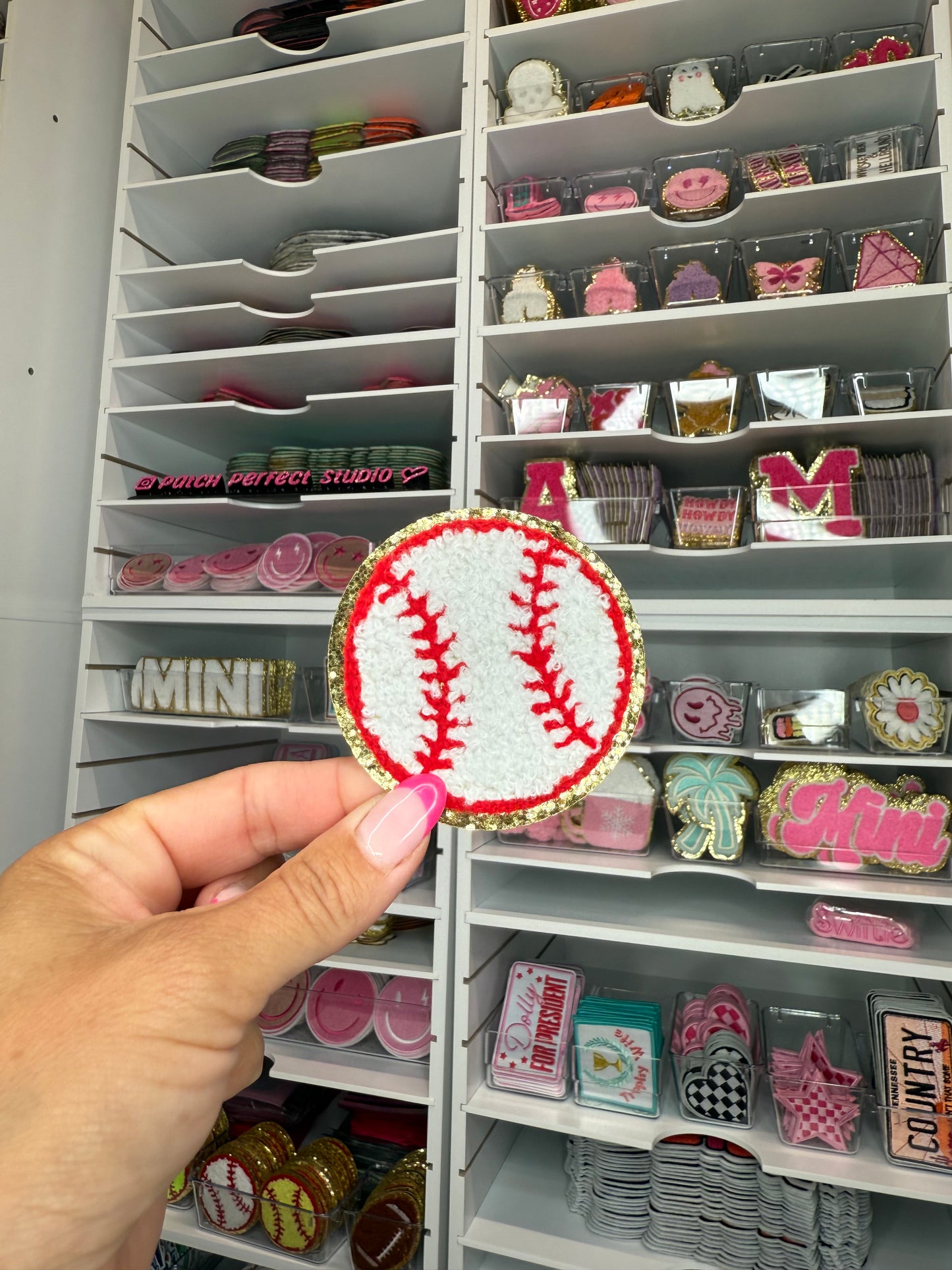 Baseball Chenille Patch