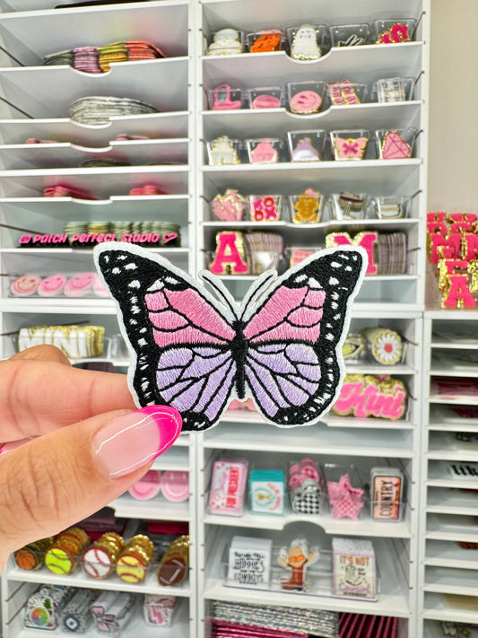 Butterfly Embroidered Patch