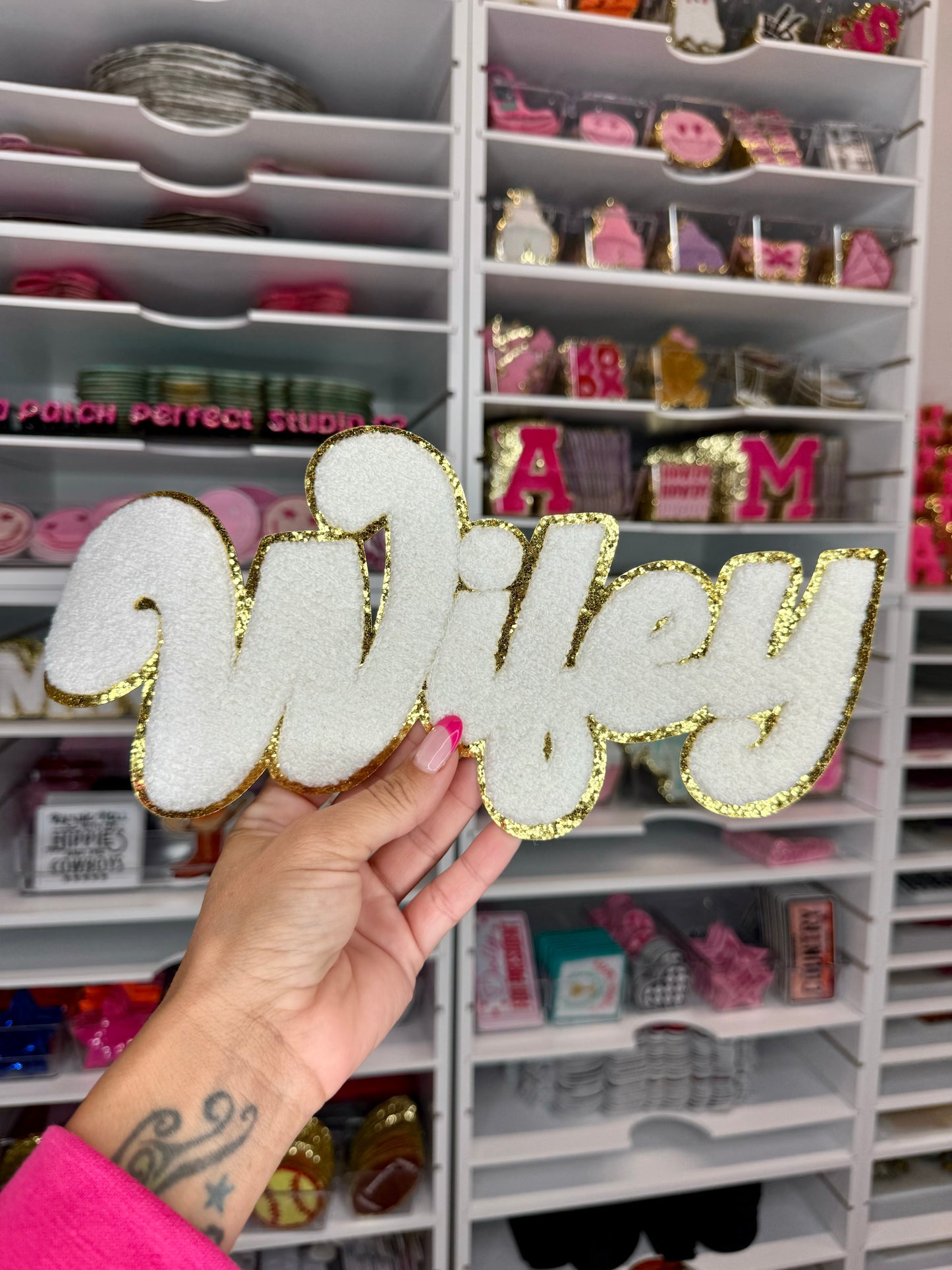 Wifey Chenille Patch