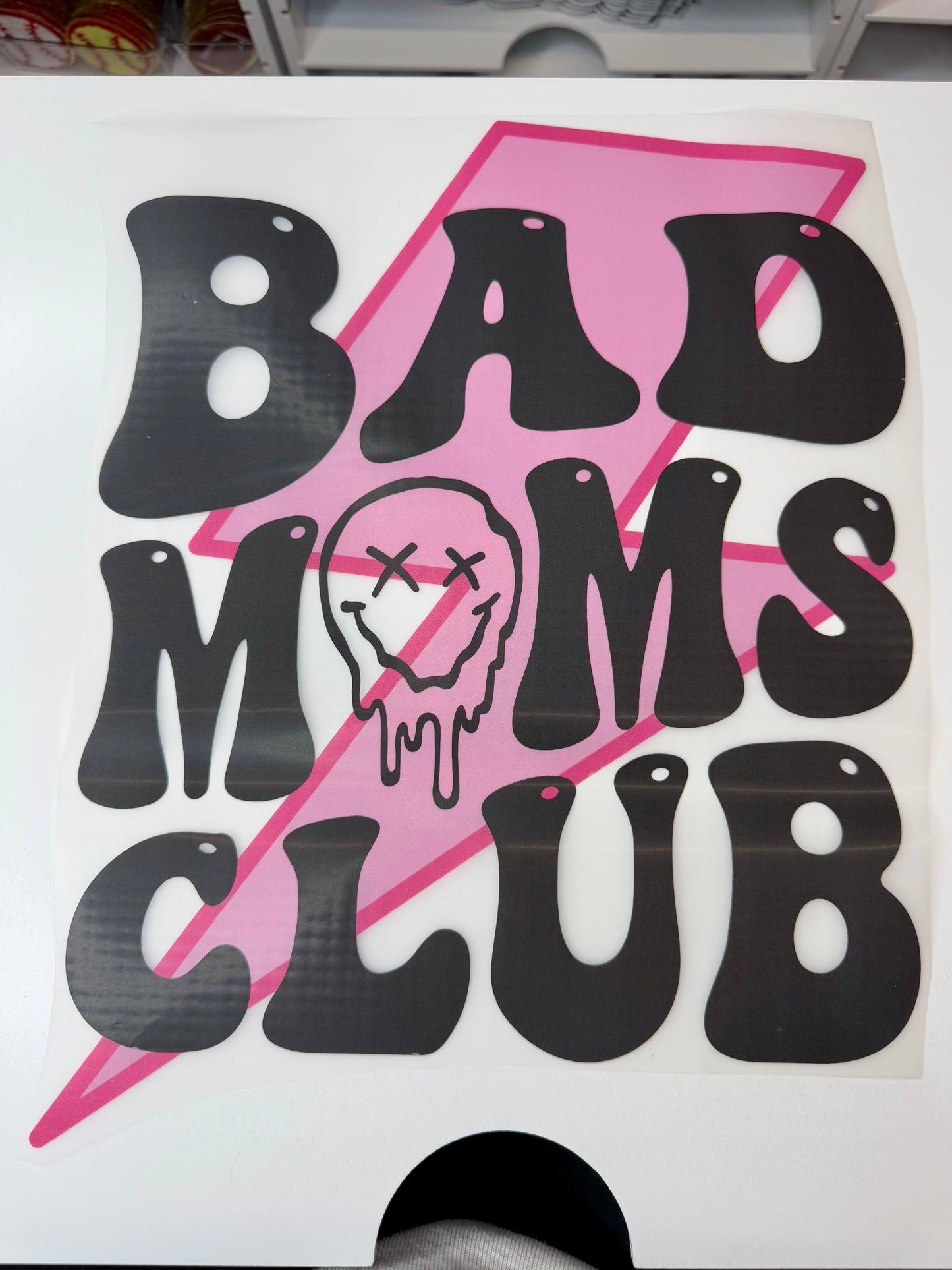 Bad Moms Club DTF Transfer