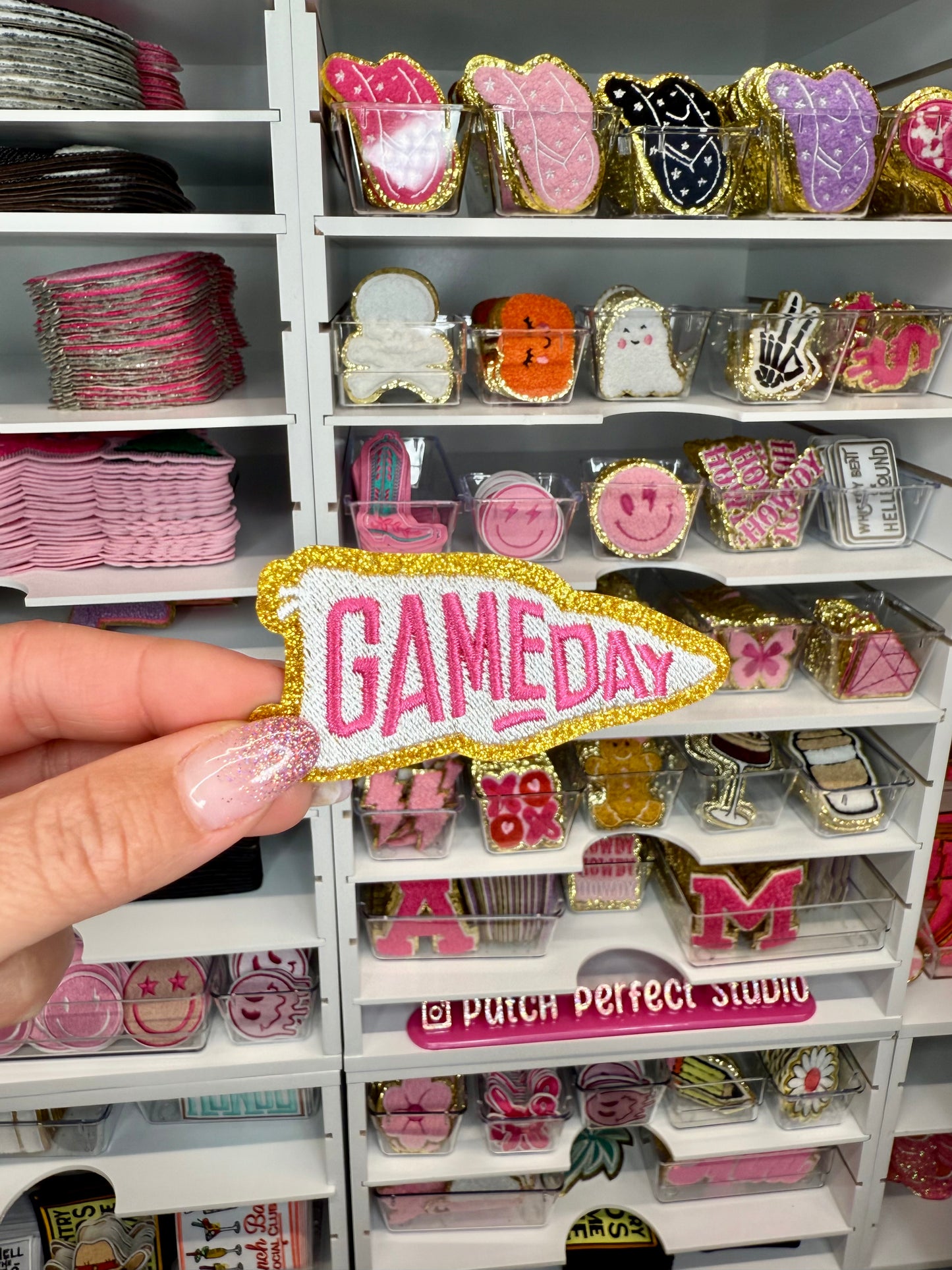 Game Day Iron On Patch