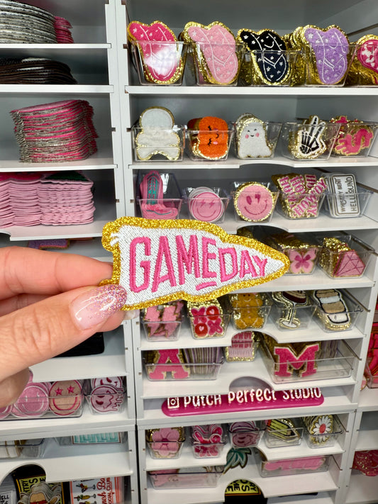 Game Day Iron On Patch