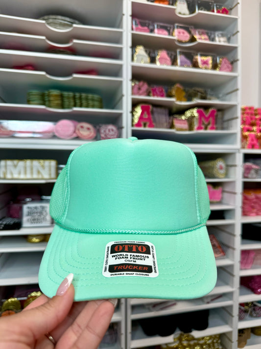 Seafoam Green Otto Trucker Hat